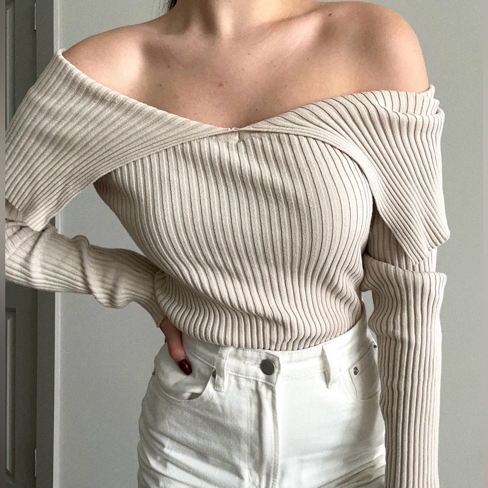 off shoulder top